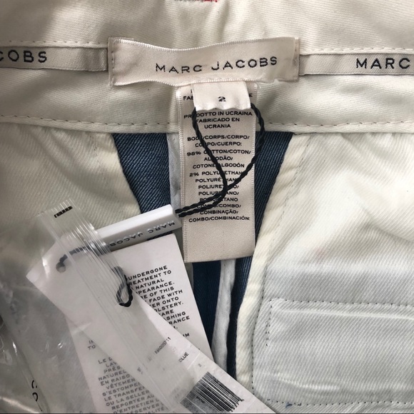 Marc Jacobs cropped Bowie denim pants size 2 - Picture 7 of 8